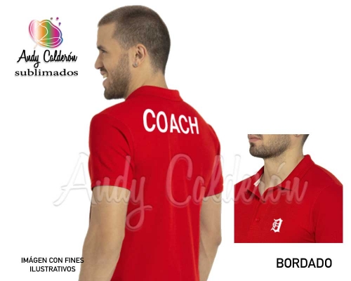 Playera Polo Euro Con Vinil Textil