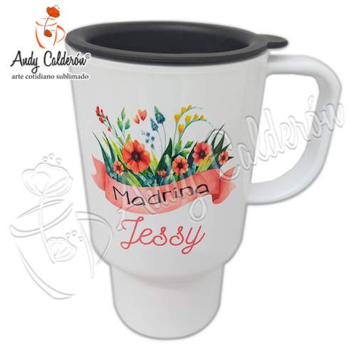 Termo Jarra Viajera Plástico Resistente