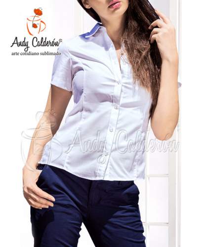 Blusa de Gabardina para uniforme